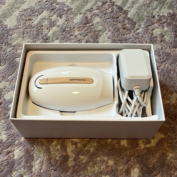 BNWT HappySkin Gen.2 IPL Hair Removal Handset - gloss white - Picture 2 of 10